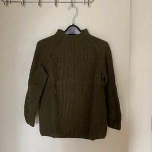 Muji Olive Green Sweater
